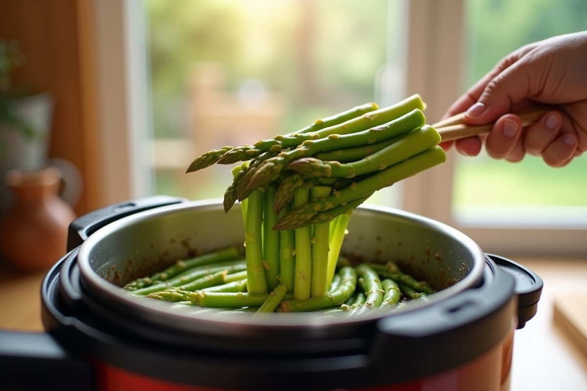 cocotte-minute asperges